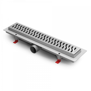 Душевой лоток Alpen Harmony CH-450H глянец с решеткой и опорами