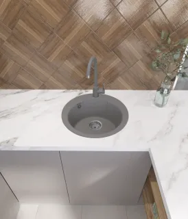 Мойка кухонная GranFest URBAN 649 черный