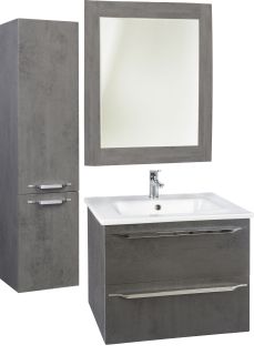 Тумба под раковину Bellezza Луиджи 60см серый 00000007043