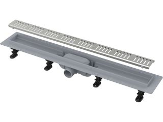 Душевой лоток AlcaPlast Simple с решеткой и опорами APZ10-650M