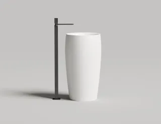 Напольная раковина Salini Alda 03 S-Sense 130311GRH 47см RAL снаружи