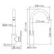 Wasserkraft Glan 6607 Смеситель для кухни