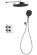 Душевая система ESKO Thermostat 6in1 TH хром