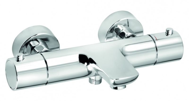 Смеситель для ванны и душа Kludi Objekta с термостатом хром 352010538