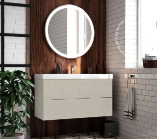 Подвесная тумба под раковину Art&Max Verona Push 100см венециано AM-Verona-Push-1000-2C-SO-Ven