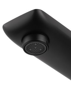 Встраиваемый смеситель для раковины Wonzon & Woghand Edge WW-88869003-MB чёрный матовый