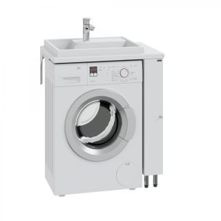 Тумба Санта "Луна13" 1дв. под умывальник над стиральной машиной напольная