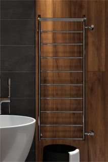 Полотенцесушитель водяной Indigo Line LLSHSW130-60R-б/п-120 с полкой 130x60 см хром