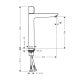 Смеситель Hansgrohe Talis Select E 240 71753000 для раковины