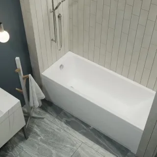 Акриловая ванна 1ACReal Тори Щ0000042930 150x70 см белый