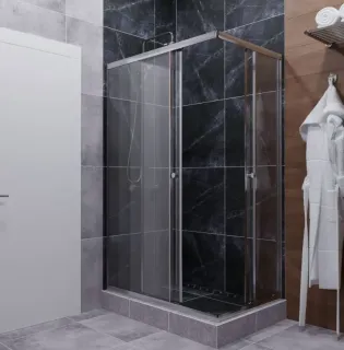 Душевой уголок Triton Вента Щ0000054193 120x80 см профиль хром стекло прозрачное