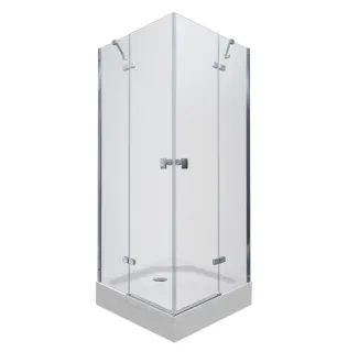 Душевой уголок Triton Дельта Щ0000054215 90x90 см профиль хром стекло прозрачное
