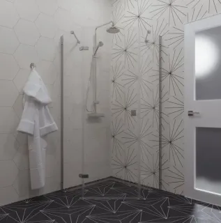 Душевой уголок Triton Сигма Щ0000056790 100x100 см профиль хром стекло прозрачное