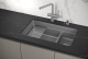 Мойка кухонная Granula Kitchen Space 7304U, АЛЮМИНИУМ