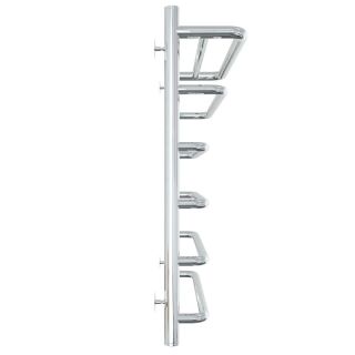 Полотенцесушитель водяной Laris Стандарт 73208012 с полкой П6 50x70см хром