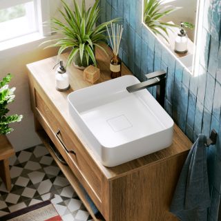 Подвесная тумба под раковину Aqwella Craft CRF0110DB 100 см