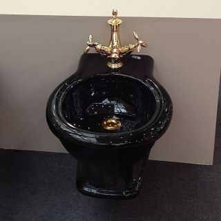 Биде напольное Simas Lante LA19nero*1 черное