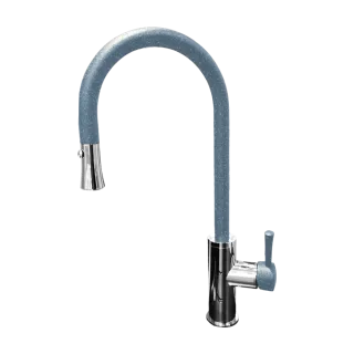 Смеситель для кухни GranFest  7652 графит