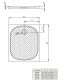 Душевой поддон Radaway Zantos F 100x90