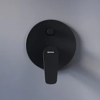Смеситель для ванны и душа Damixa Jupiter 777100300 черный