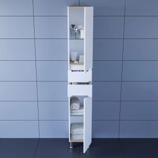 Пенал СанТа Лондон 524008 30см белый