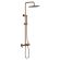 Душевая система Knotlor SS-33/RB, бронза