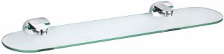 Стеклянная полка для ванной Wonzon & Woghand First WW-8427 хром