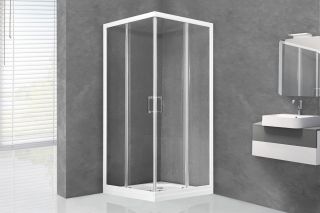 Душевой уголок Royal Bath HPD 85x80см белый RB8085HPD-T