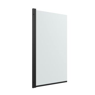 Штора на ванну Triton Соло Щ0000051154 75 см профиль черный стекло прозрачное