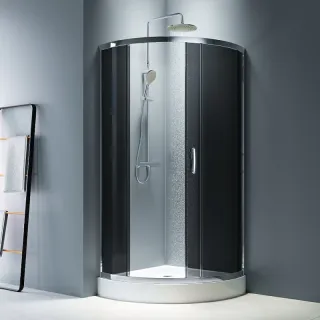 Душевой уголок AM.PM Like W83UG-315-090CG 90х90 см профиль хром стекло тонированное