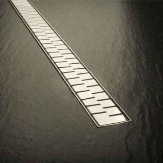 Душевой лоток Paini Medium CH550MN с рамкой 55см хром глянец