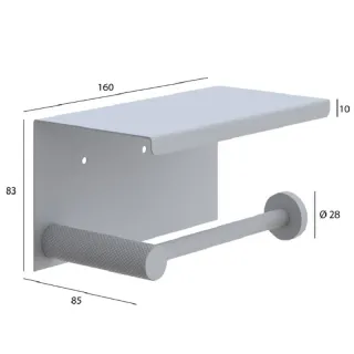 Держатель для туалетной бумаги с крышкой Boheme Uno 10971-G золото