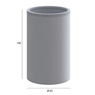 Стакан для зубных щеток Boheme Uno 10974-MG золото матовое