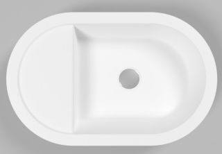 Раковина Whitecross Malachite B 0722.055035.200 55см белый матовый