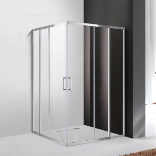 Душевой уголок Cezares MOLVENO-AH-21-90+30-P-Cr