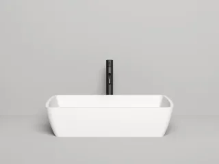 Накладная раковина Salini Gloria 11 S-Stone 1102212M 65см белый матовый