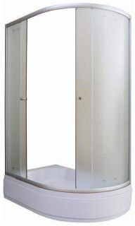 Душевой уголок Parly ZFM1201L левый с поддоном 120x80см хром