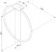 Кольцо для полотенец Am.Pm Inspire 2.0 чёрный матовый A50A34422