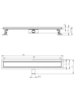 Излив с функцией переключения Raglo R473.73 хром