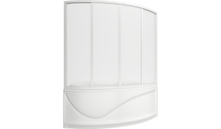 Акриловая ванна Bas Николь 170x100 см левая без гидромассажа