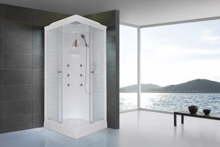 Душевая кабина Royal Bath HP стекло матовое 80x80см RB80HP2-M