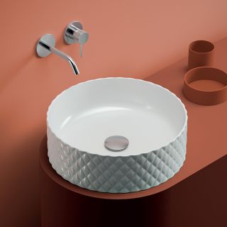 Раковина ArtCeram ROMBO OSL009 01 00 белая 44 см