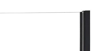 Душевая дверь Parly DE80B 80см чёрный