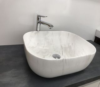 Раковина  CeramaLux K397D9 белая 50 см