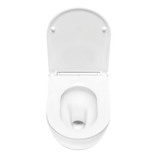 Унитаз подвесной TECEspring R 9700998P безободковый с сиденьем смыв торнадо белый