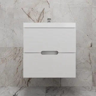 Подвесная тумба под раковину Style Line Матис ЛС-00002444 60 см белый матовый