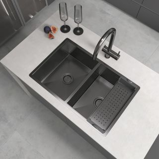 Коландер для кухонной мойки Reflexion Arno RX3014GD брашированное золото