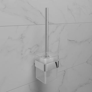 Ёршик для унитаза Lemark Smooth Line 9761019 с держателем хром