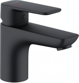 Смеситель для раковины Kludi Pure&Style 403893975 чёрный матовый