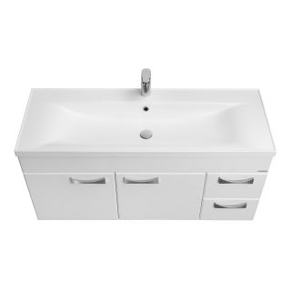 Тумба под раковину Акватон Диор 120см белый 1A110601DR010